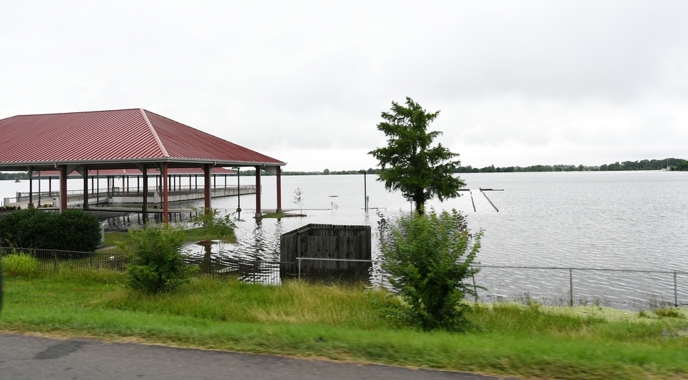 Water Levels Remain High in Pine Bluff, Arkansas