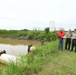 US Army Corps of Engineers Monitor Pumps Near Levees