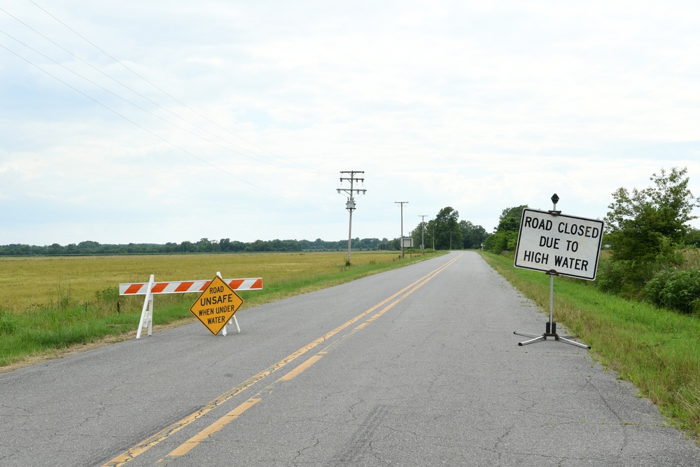 Roads Remain Closed Due to Arkansas River Flooding