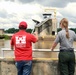 US Army Corps of Engineers Access Flood Damage to a Dam