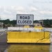 Signs Alert Public To Stay off Damaged Roadways