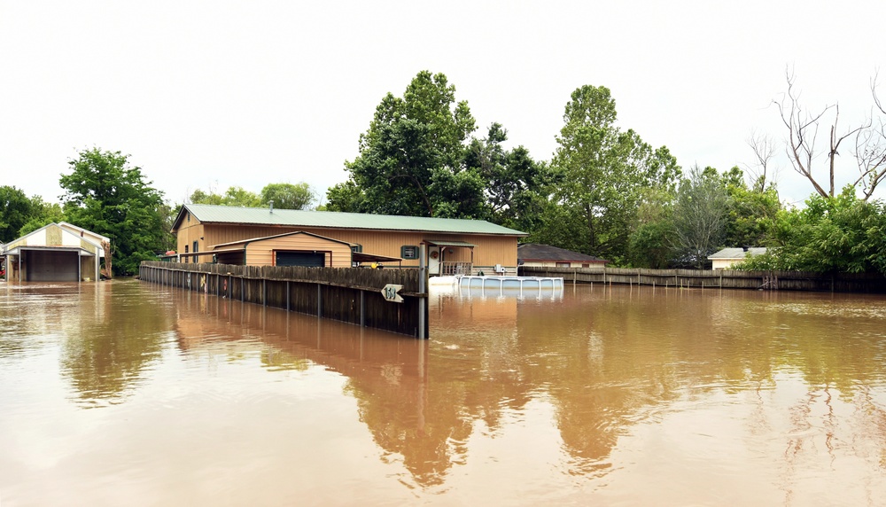 Flood Waters From the Arkansas River Impact Neighborhoods