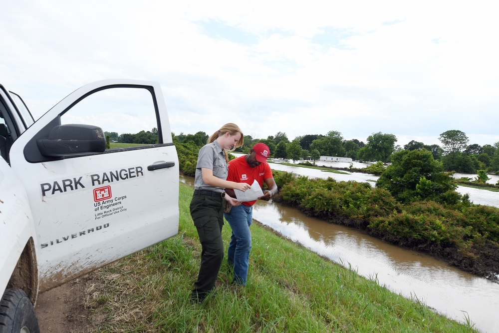 US Army Corps of Engineers Survey Levees