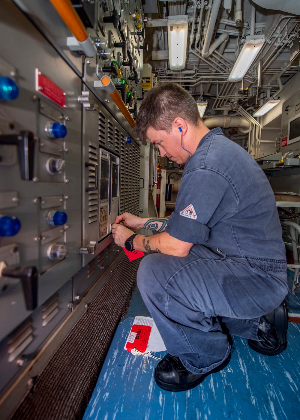 USS Bainbridge Deployment