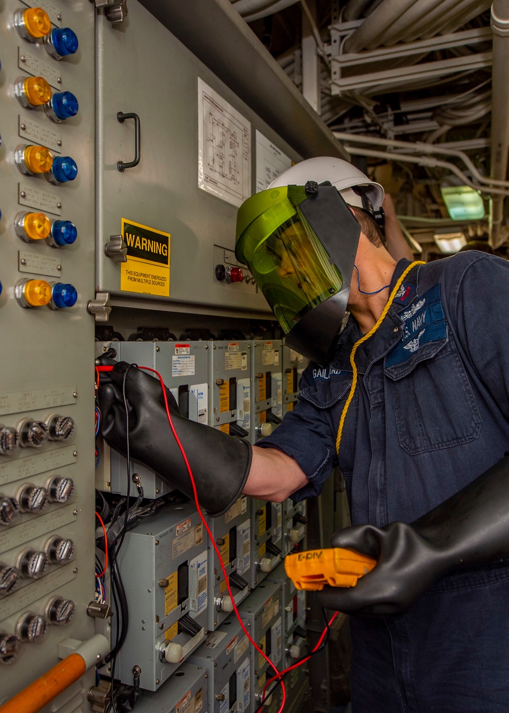 USS Bainbridge Deployment