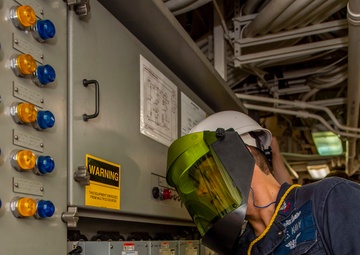 USS Bainbridge Deployment