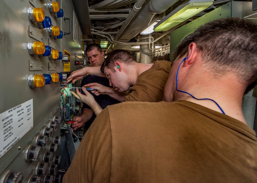 USS Bainbridge Deployment