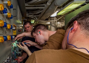 USS Bainbridge Deployment