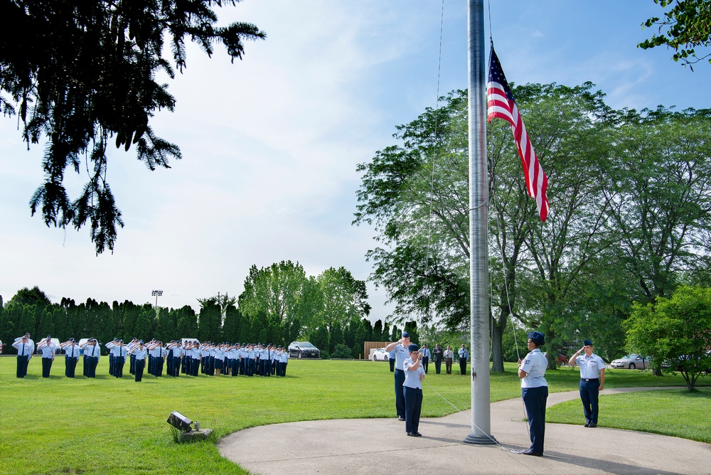 Wright-Patterson Retreat Ceremony