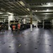 Soldiers and Marines load equipment aboard the U.S.N.S. Watkins (T-AKR 315) while moored at Wharf Alpha on Joint Base Charleston, South Carolina