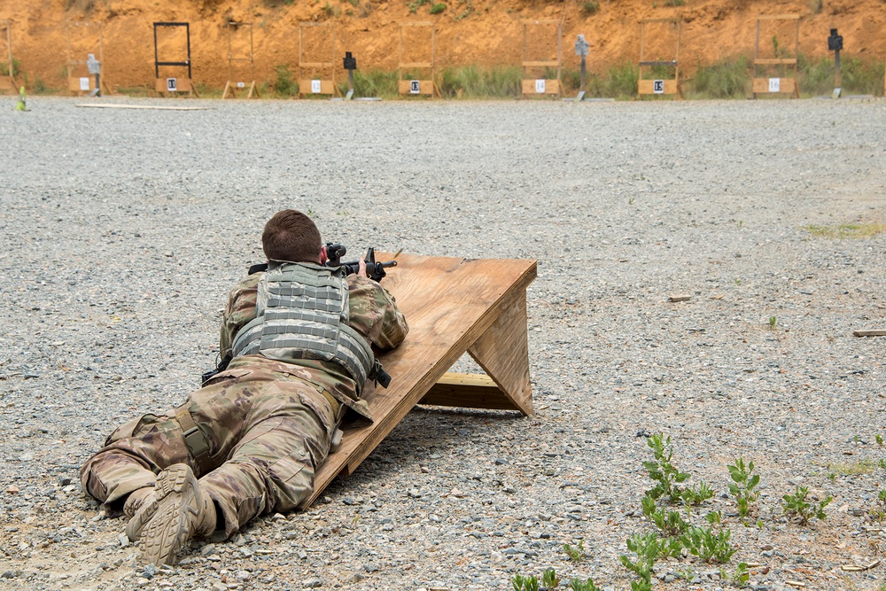 Security forces Airmen get serious range time at Global Dragon
