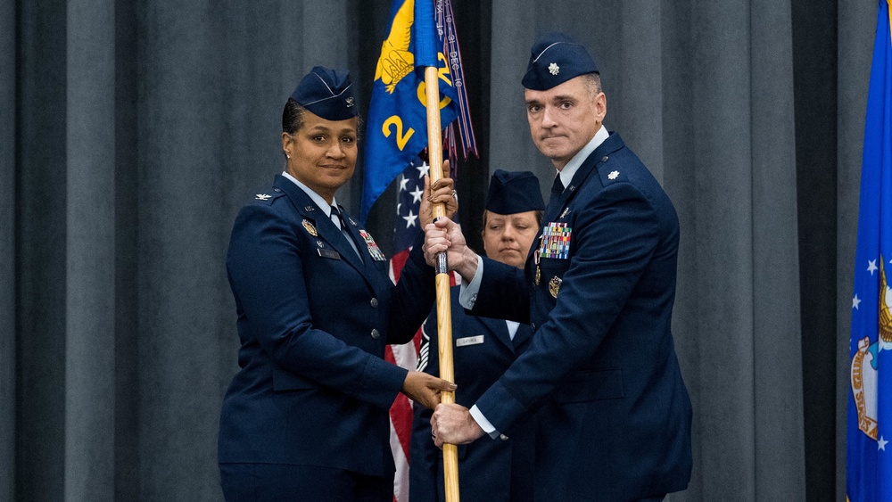 2nd Communications Squadron change of command