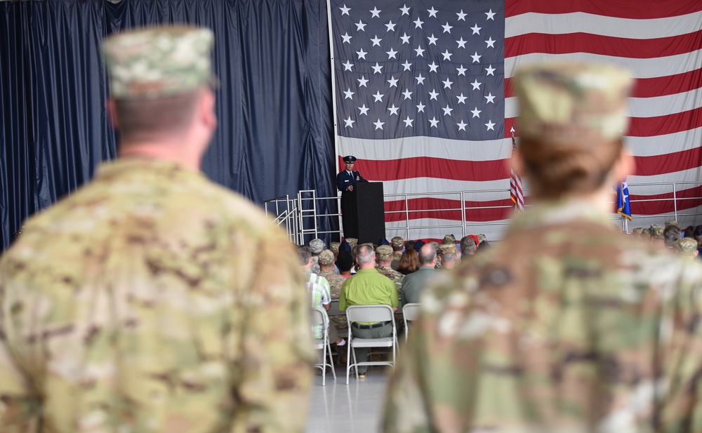 Ninth AF change of command highlights joint capabilities