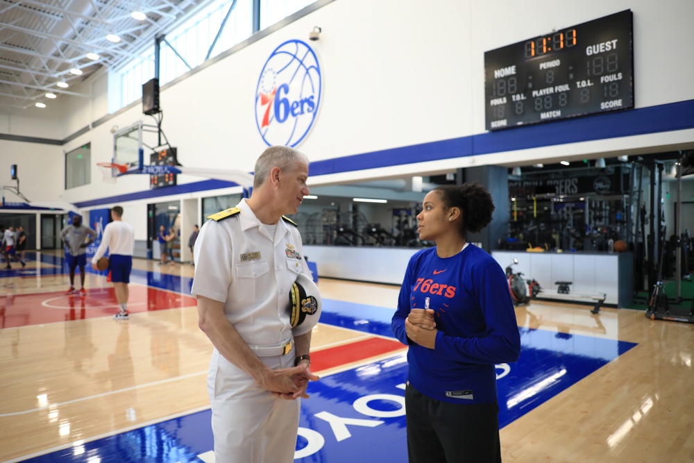 Navy Medicine West Commander Connects Philadelphians to Their Navy