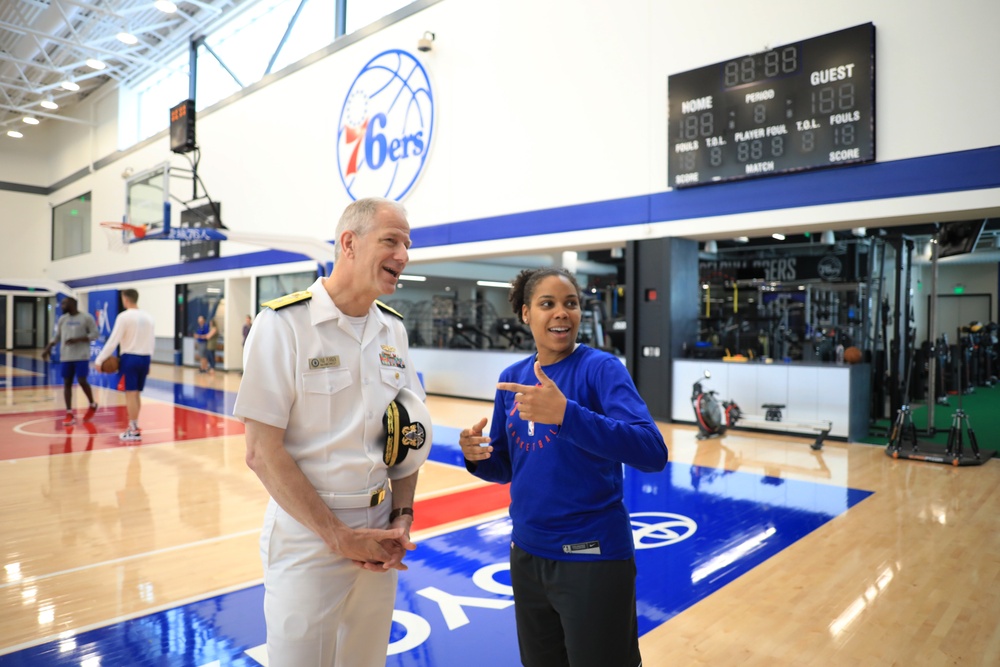Navy Medicine West Commander Connects Philadelphians to Their Navy