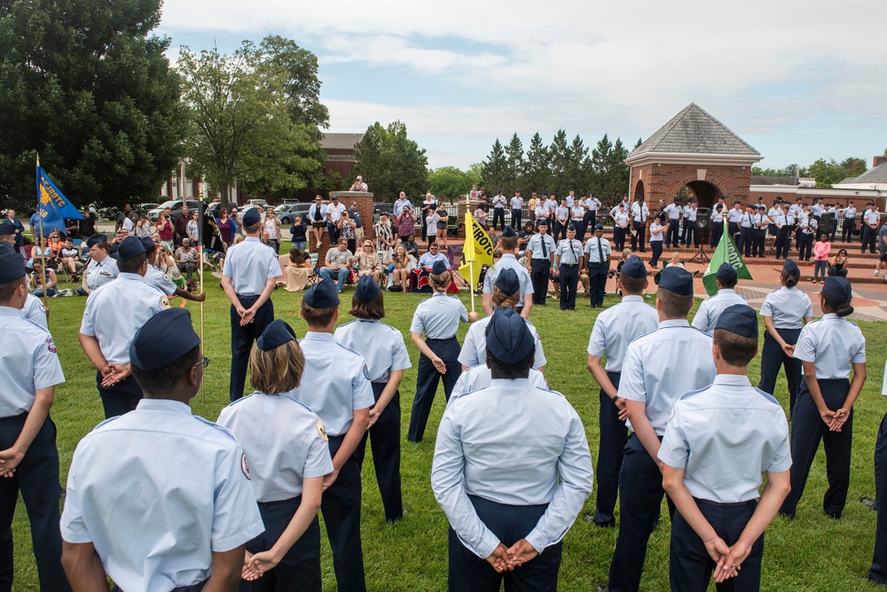 Cadets become leaders at Scott AFB