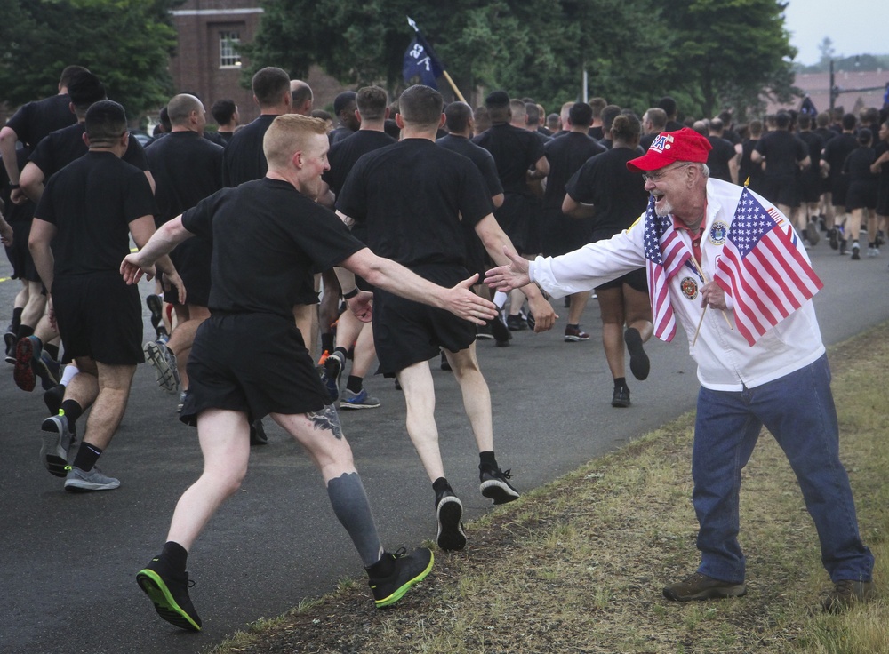 America's I Corps Soldiers participate in Army Birthday Run
