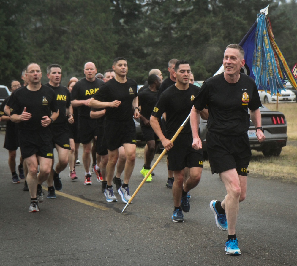 I Corps Commander celebrates 244th birthday of U.S. Army with corps level run