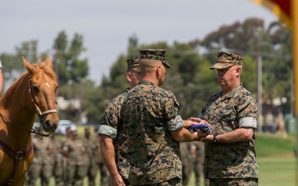 Sergeant Major Meza's Relief and Appointment Ceremony