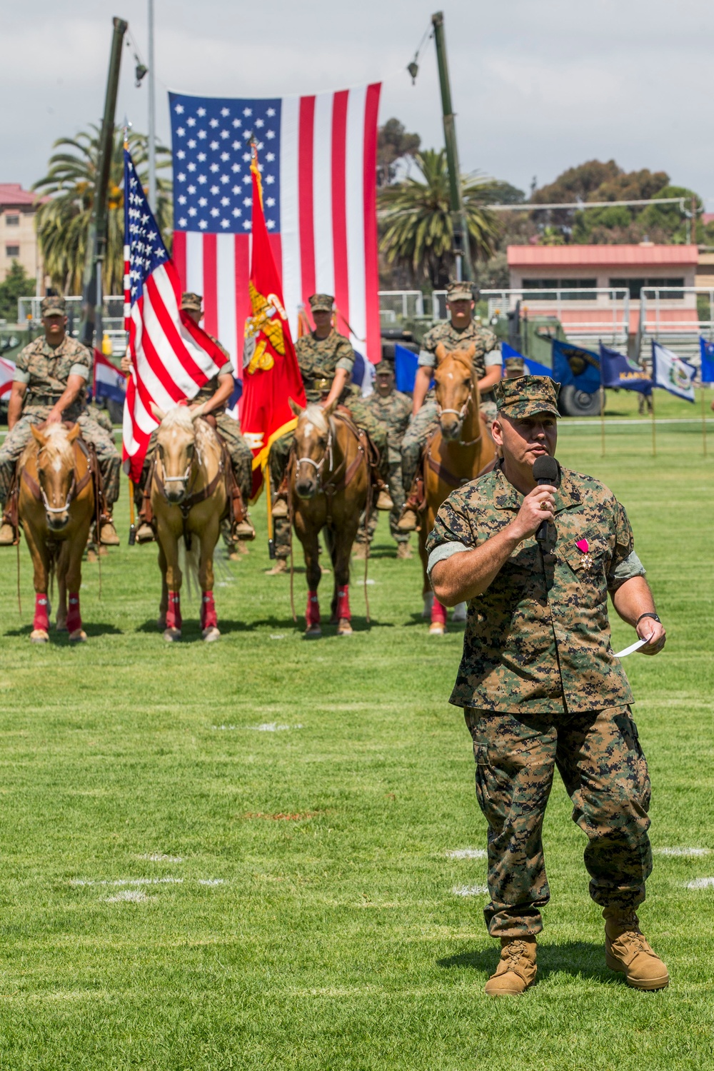 Sergeant Major Meza's Relief and Appointment Ceremony