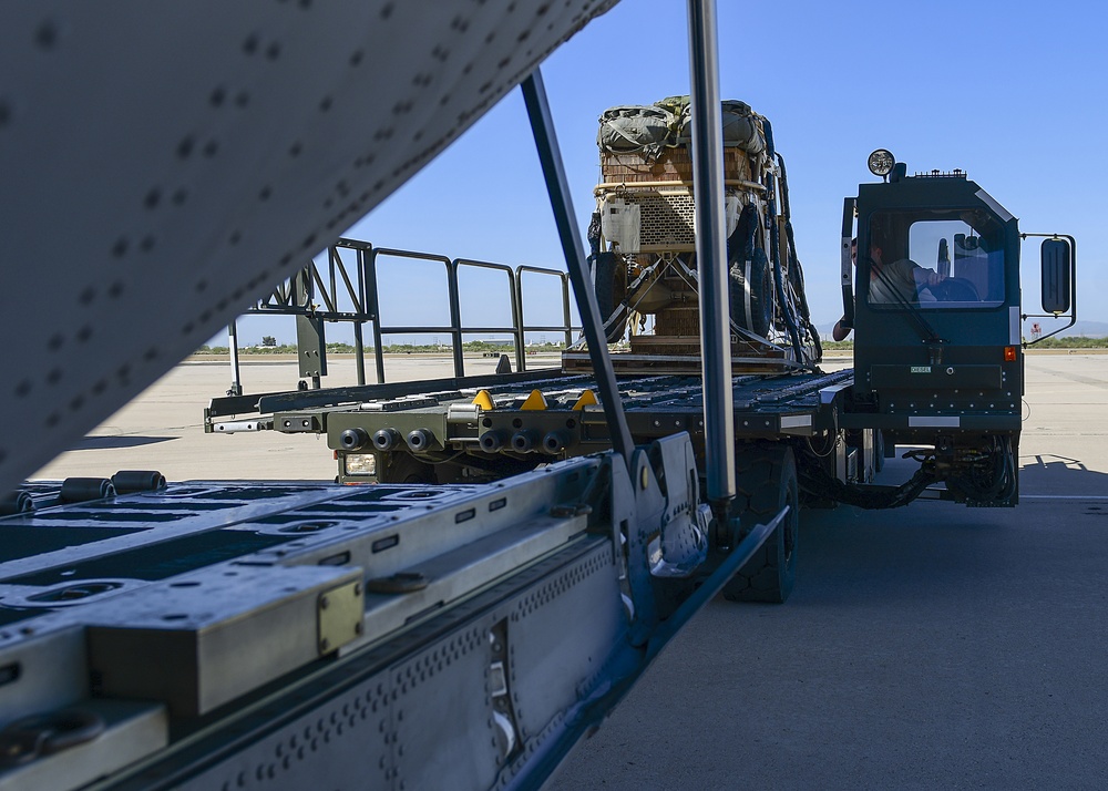 TRIGR load onto C-130