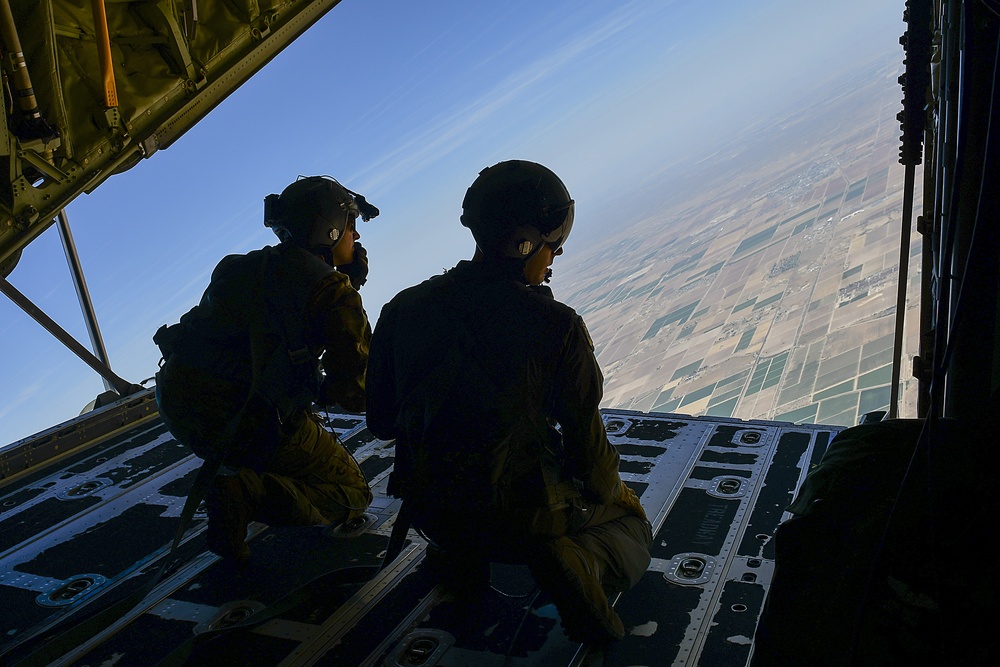 View from an HC-130J