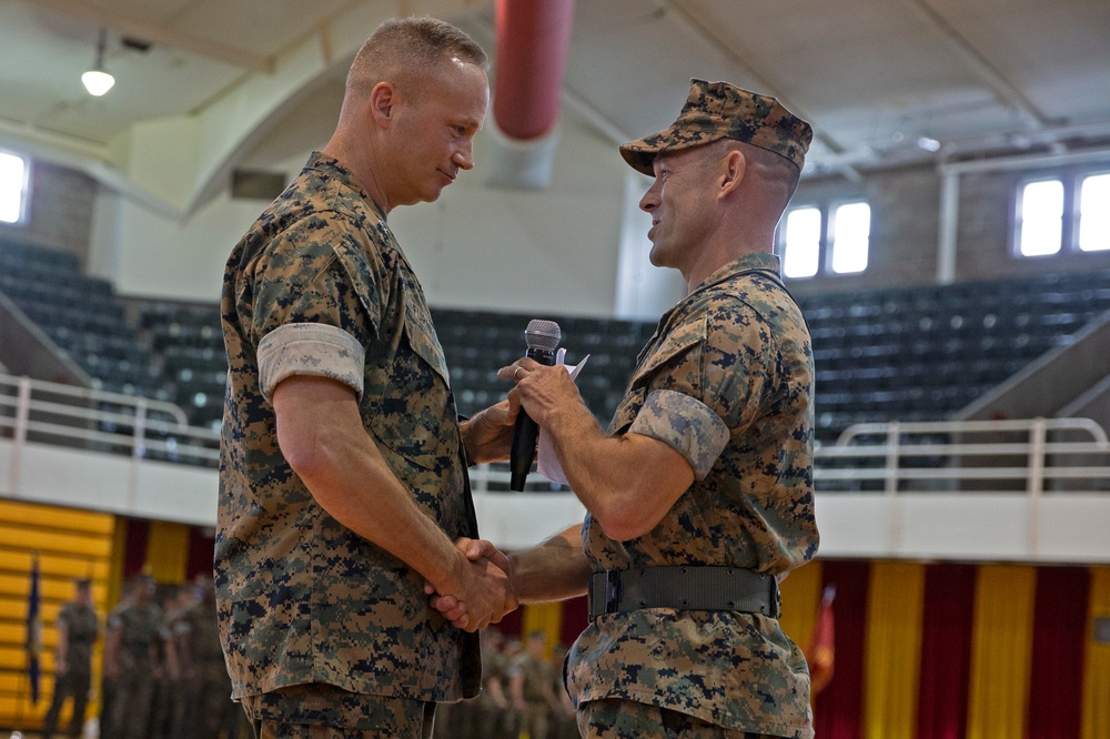 10th Marine Regiment Change Of Command