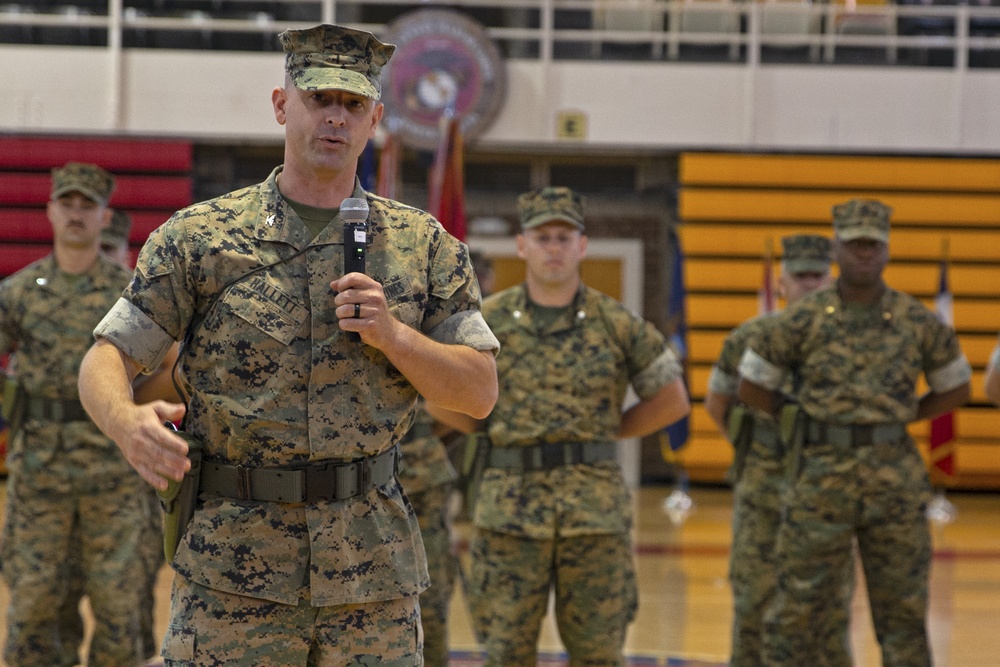 10th Marine Regiment Change Of Command