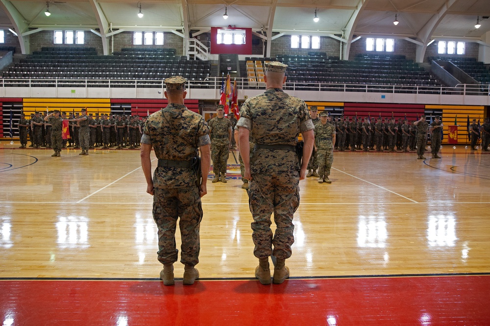 10th Marine Regiment Change Of Command