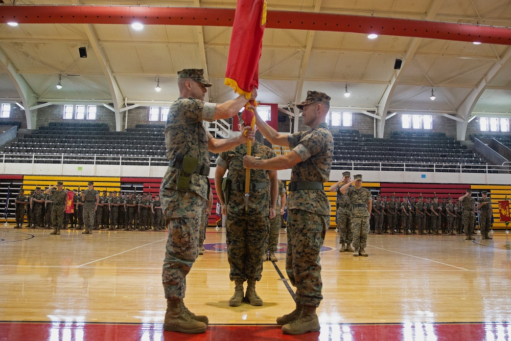 10th Marine Regiment Change Of Command