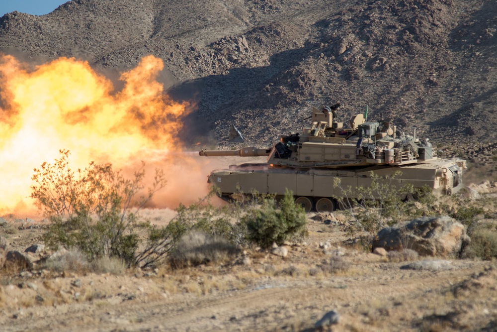 3-116 Participates in Combined Arms Live Fire Exercise (CALFX) at NTC