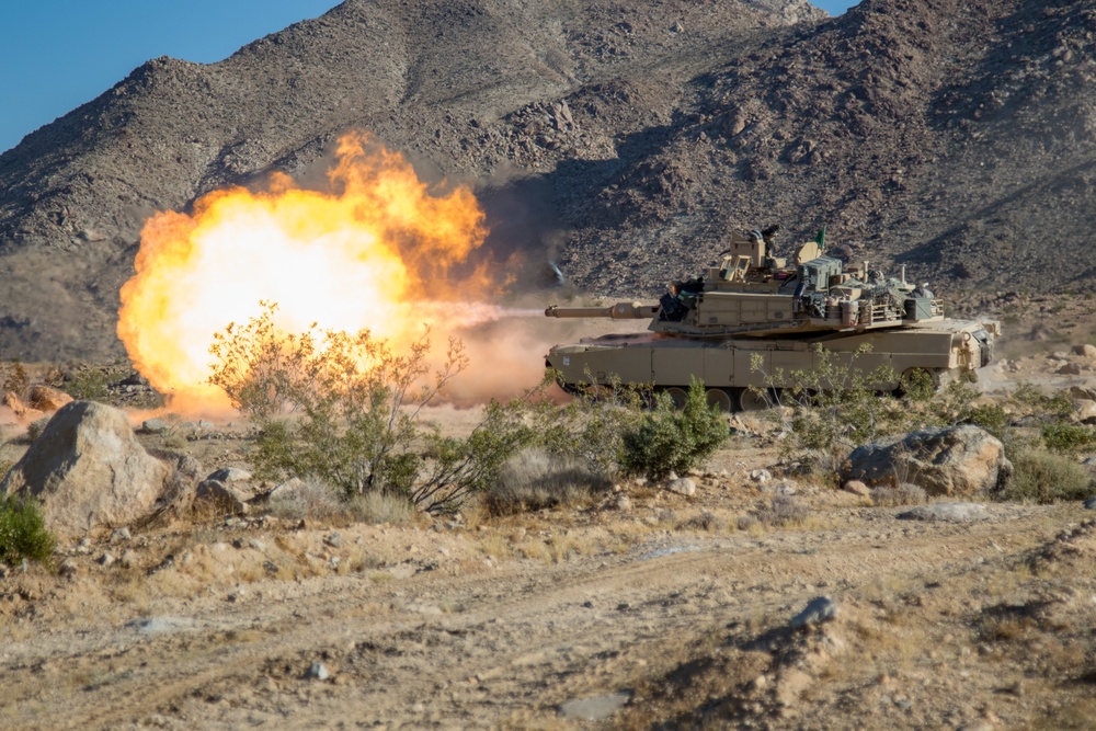 3-116 Participates in Combined Arms Live Fire Exercise (CALFX) at NTC