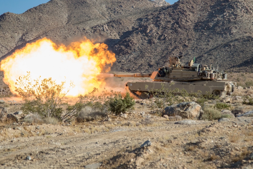 3-116 Participates in Combined Arms Live Fire Exercise (CALFX) at NTC