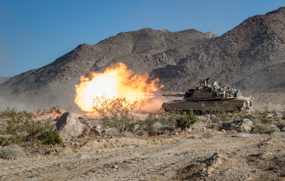 3-116 Participates in Combined Arms Live Fire Exercise (CALFX) at NTC