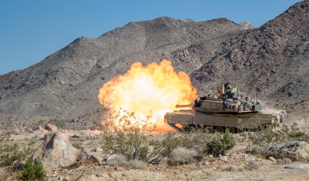 3-116 Participates in Combined Arms Live Fire Exercise (CALFX) at NTC