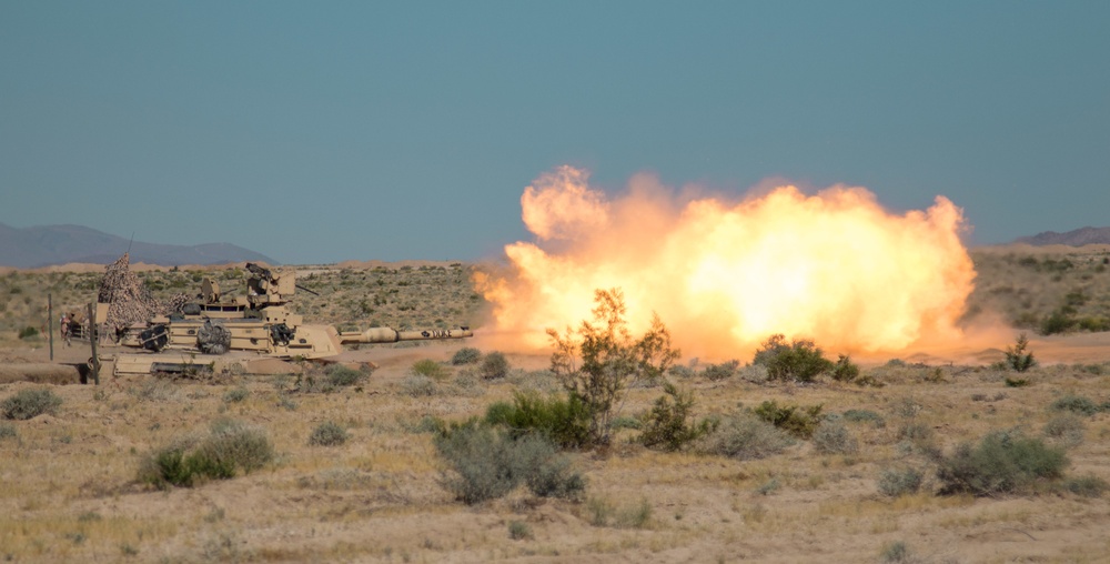 3-116 Participates in Combined Arms Live Fire Exercise (CALFX) at NTC