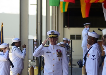 Command changes for Navy Region Hawaii, COMNAVSURFGRU MIDPAC