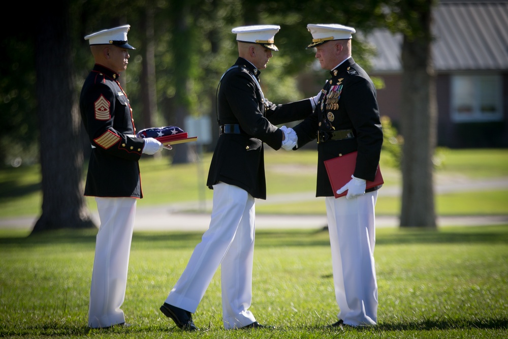 Col. Curtis Retirement Ceremony