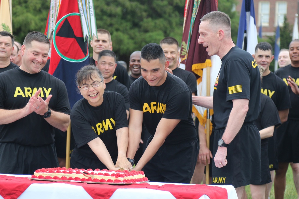 America's I Corps Celebrates Army's 244th Birthday