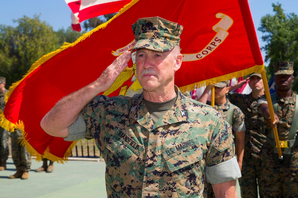 Grand Old Man of the Marine Corps: Col. Standfield retires after 43 years of service