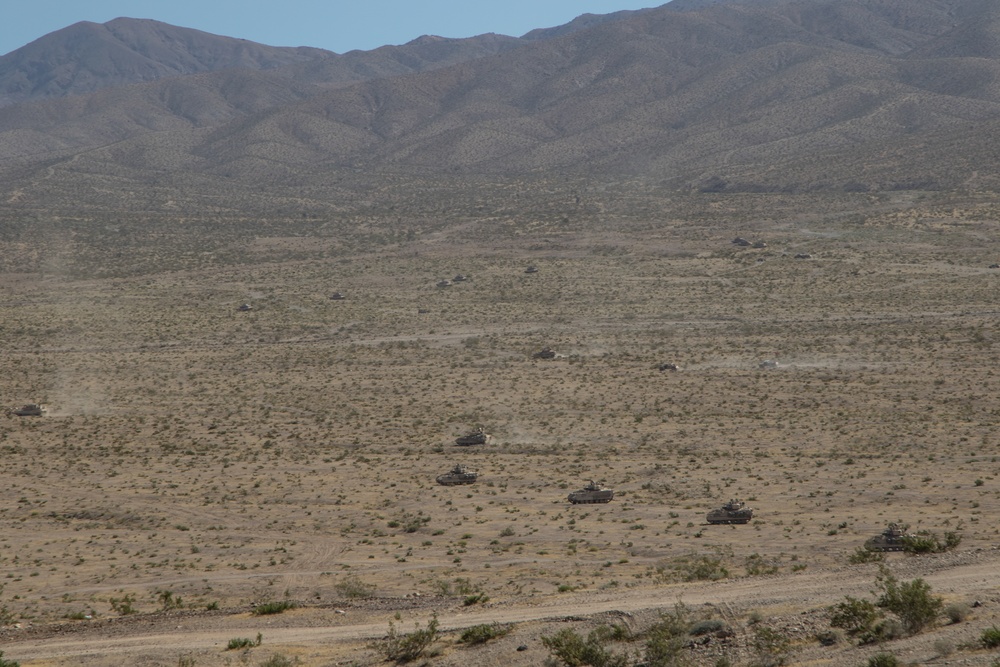 116th Cavalry Brigade Combat Team conducts live-fire operations