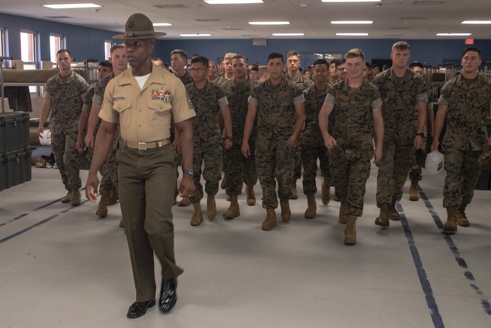 Marines with 2nd Transportation Support Battalion visit Marine Corps Recruit Depot Parris Island