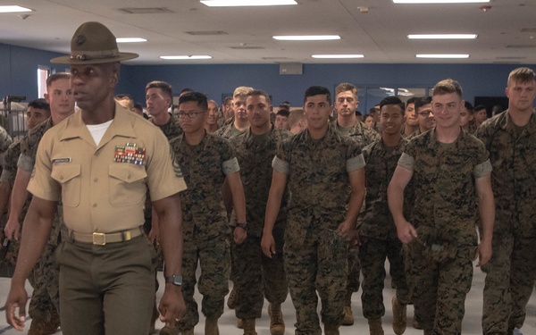 Marines with 2nd Transportation Support Battalion visit Marine Corps Recruit Depot Parris Island