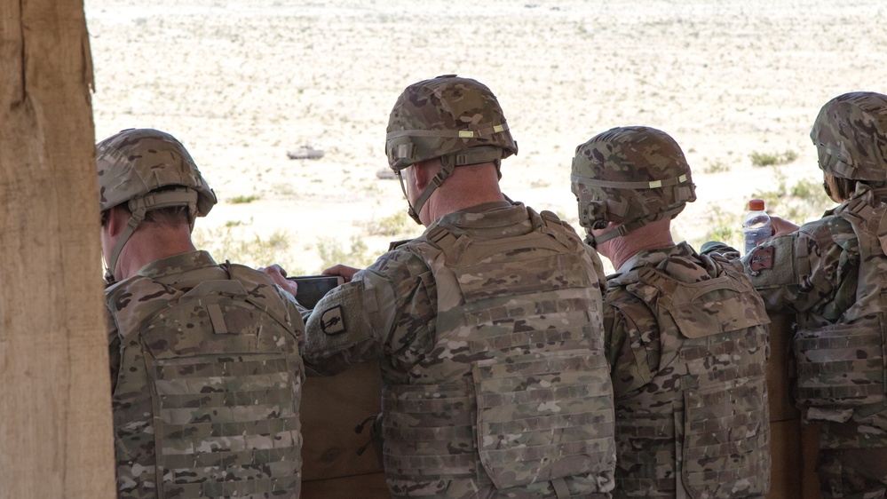 116th Cavalry Brigade Combat Team conducts live-fire operations