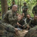 U.S. Marines and Royal Thai Marines conduct jungle warfare training