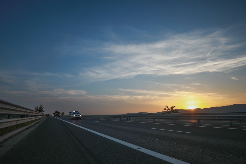 1st Squadron convoys to Cincu, Romania