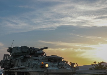 1st Squadron convoys to Cincu, Romania