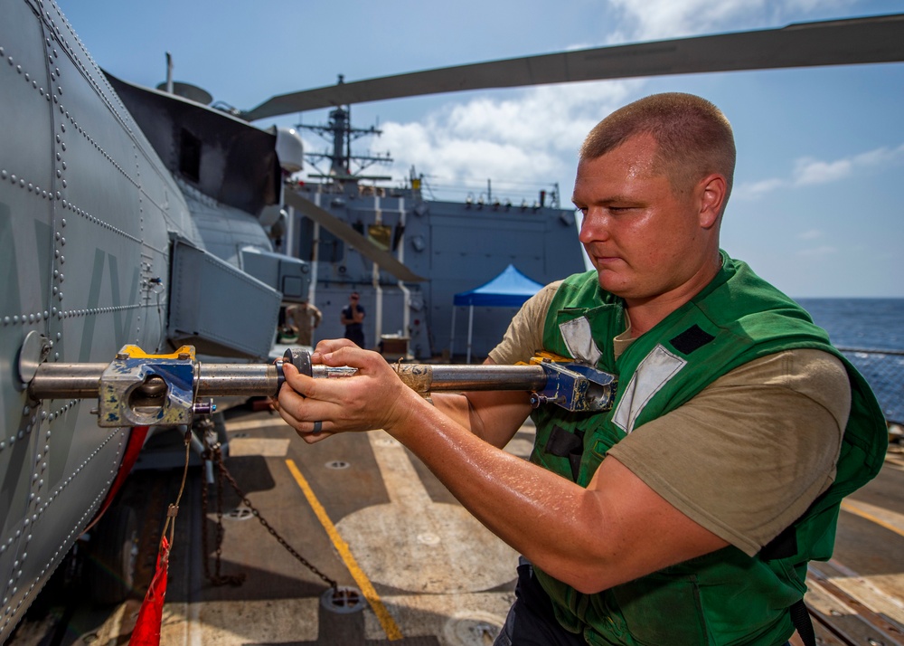 USS Bainbridge Deployment