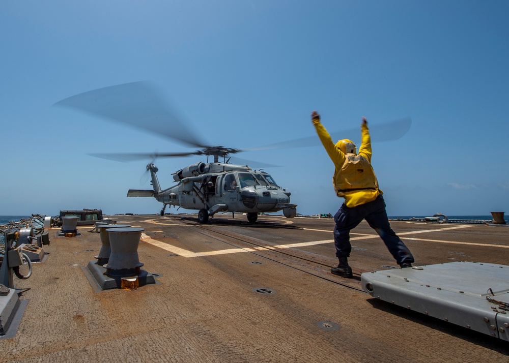 USS Bainbridge Deployment