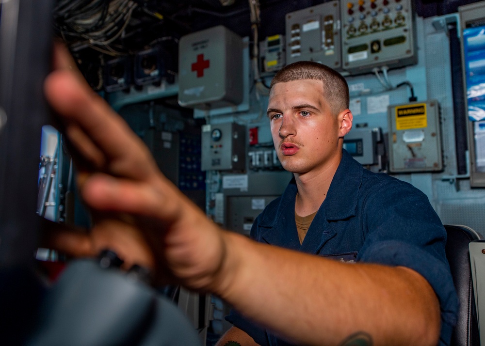 USS Bainbridge Deployment